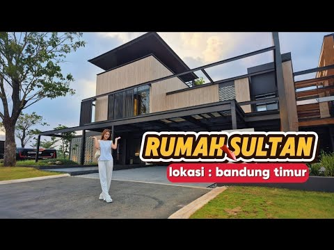 RUMAH MEWAH SULTAN BANDUNG 3 LANTAI ADA LIFT DAN KOLAM RENANGNYA